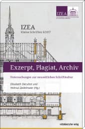 Cover von Exzerpt, Plagiat, Archiv