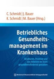 Cover von Betriebliches Gesundheitsmanagement im Krankenhaus