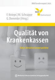 Cover von Qualität von Krankenkassen