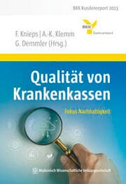 Cover von Qualität von Krankenkassen