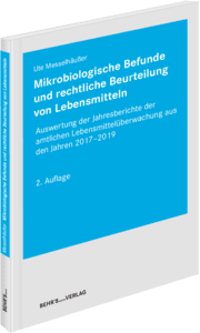 Cover von Mikrobiologische Befunde und rechtliche Beurteilung von Lebensmitteln