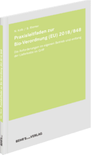 Cover von Praxisleitfaden zur Bio-Verordnung (EU) 2018/848