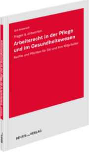 Cover von Arbeitsrecht in der Pflege und im Gesundheitswesen Fragen & Antworten