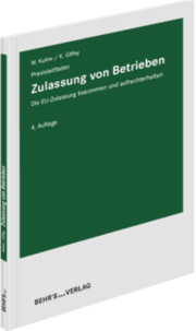 Cover von Zulassung von Betrieben