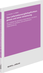 Cover von Das Lieferkettensorgfaltspflichtengesetz und seine Umsetzung