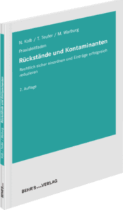 Cover von Rückstände und Kontaminanten