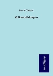 Cover von Volkserzählungen