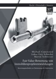 Cover von Fair-Value-Bewertung von Immobilienprojektentwicklungen: Bewertungsmethoden zur Bestimmung des Marktwertes