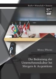 Cover von Die Bedeutung der Unternehmenskultur bei Mergers & Acquisitions