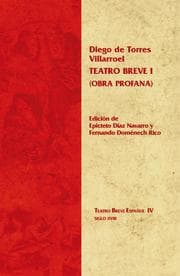 Cover von Teatro breve, I (Obra profana)