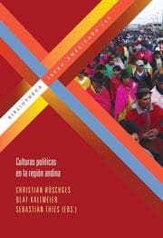 Cover von Culturas políticas en la región andina