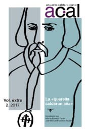 Cover von Anuario calderoniano : Vol. extra 2,2017 : la 'querella calderoniana'
