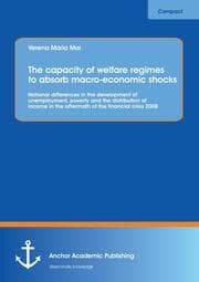 Cover von The capacity of welfare regimes to absorb macro-economic shocks: National differences in the development of unemployment, poverty and the distribution of income in the aftermath of the financial crisis 2008