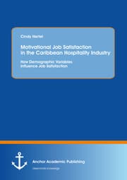 Cover von Motivational Job Satisfaction in the Caribbean Hospitality Industry: How Demographic Variables Influence Job Satisfaction