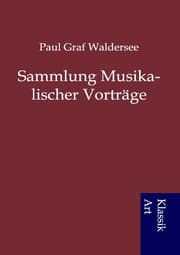 Cover von Sammlung Musikalischer Vorträge