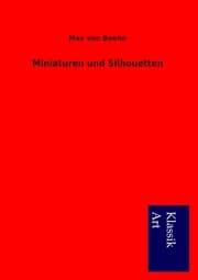 Cover von Miniaturen und Silhouetten