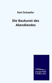 Cover von Die Baukunst des Abendlandes