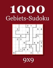 Cover von 1000 Gebiets-Sudoku 9x9