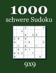 Cover von 1000 schwere Sudoku 9x9