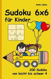Cover von Sudoku 6x6 für Kinder