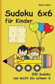 Cover von Sudoku 6x6 für Kinder