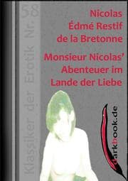 Cover von Monsieur Nicolas' Abenteuer im Lande der Liebe