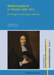 Cover von Waldenserpfarrer in Hessen (1685-1871)