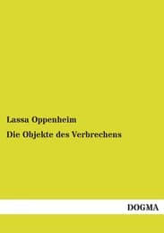 Cover von Die Objekte des Verbrechens