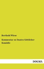 Cover von Kommentar zu Dantes Göttlicher Komödie