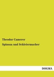Cover von Spinoza und Schleiermacher