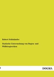 Cover von Statische Untersuchung von Bogen- und Wölbtragwerken