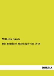 Cover von Die Berliner Märztage von 1848