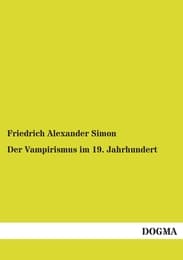 Cover von Der Vampirismus im 19.Jahrhundert