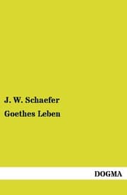 Cover von Goethes Leben