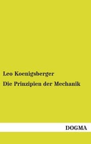 Cover von Die Prinzipien der Mechanik