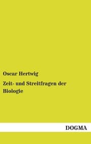 Cover von Zeit- und Streitfragen der Biologie