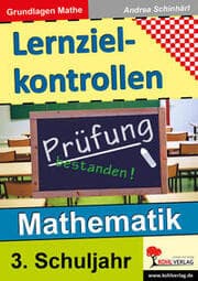 Cover von Lernzielkontrollen Mathematik / Klasse 3