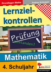 Cover von Lernzielkontrollen Mathematik / Klasse 4