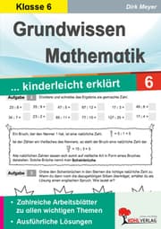 Cover von Grundwissen Mathematik / Klasse 6