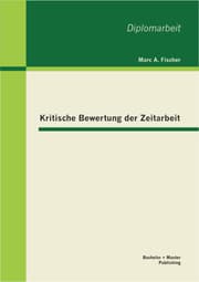 Cover von Kritische Bewertung der Zeitarbeit