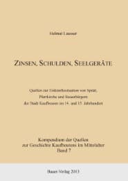 Cover von Zinsen, Schulden, Seelgeräte