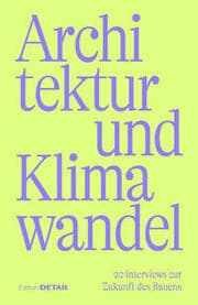 Cover von Architektur und Klimawandel