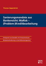 Cover von Sanierungsmandate aus Bankensicht: MaRisk - (Problem-)Kreditbearbeitung