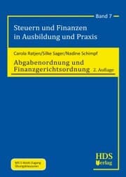 Cover von Abgabenordnung und Finanzgerichtsordnung