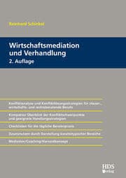 Cover von Wirtschaftsmediation und Verhandlung