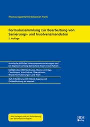 Cover von Formularsammlung zur Bearbeitung von Sanierungs- und Insolvenzmandaten