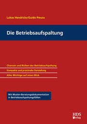 Cover von Die Betriebsaufspaltung