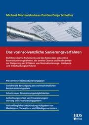 Cover von Das vorinsolvenzliche Sanierungsverfahren