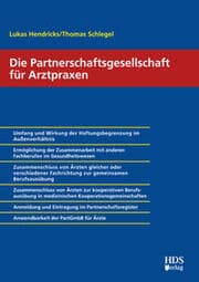 Cover von Die Partnerschaftsgesellschaft für Arztpraxen