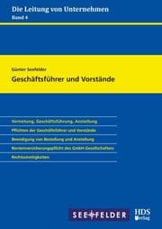 Cover von Geschäftsführer und Vorstände